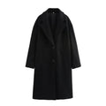 Lapel Long Coat