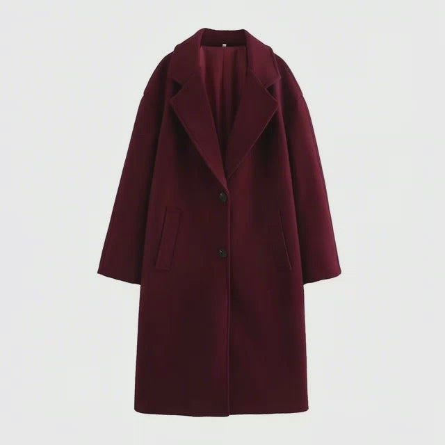 Lapel Long Coat